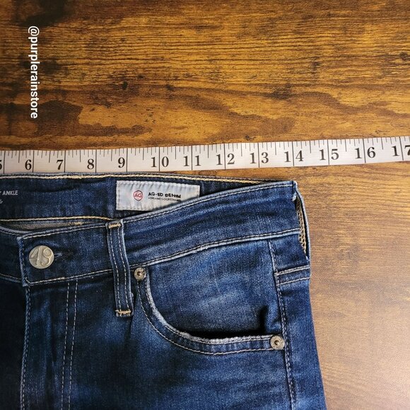 AG Adriano Goldschmied Jeans 27 Farrah Ankle Skinny High Rise Stretch Denim - Picture 6 of 11